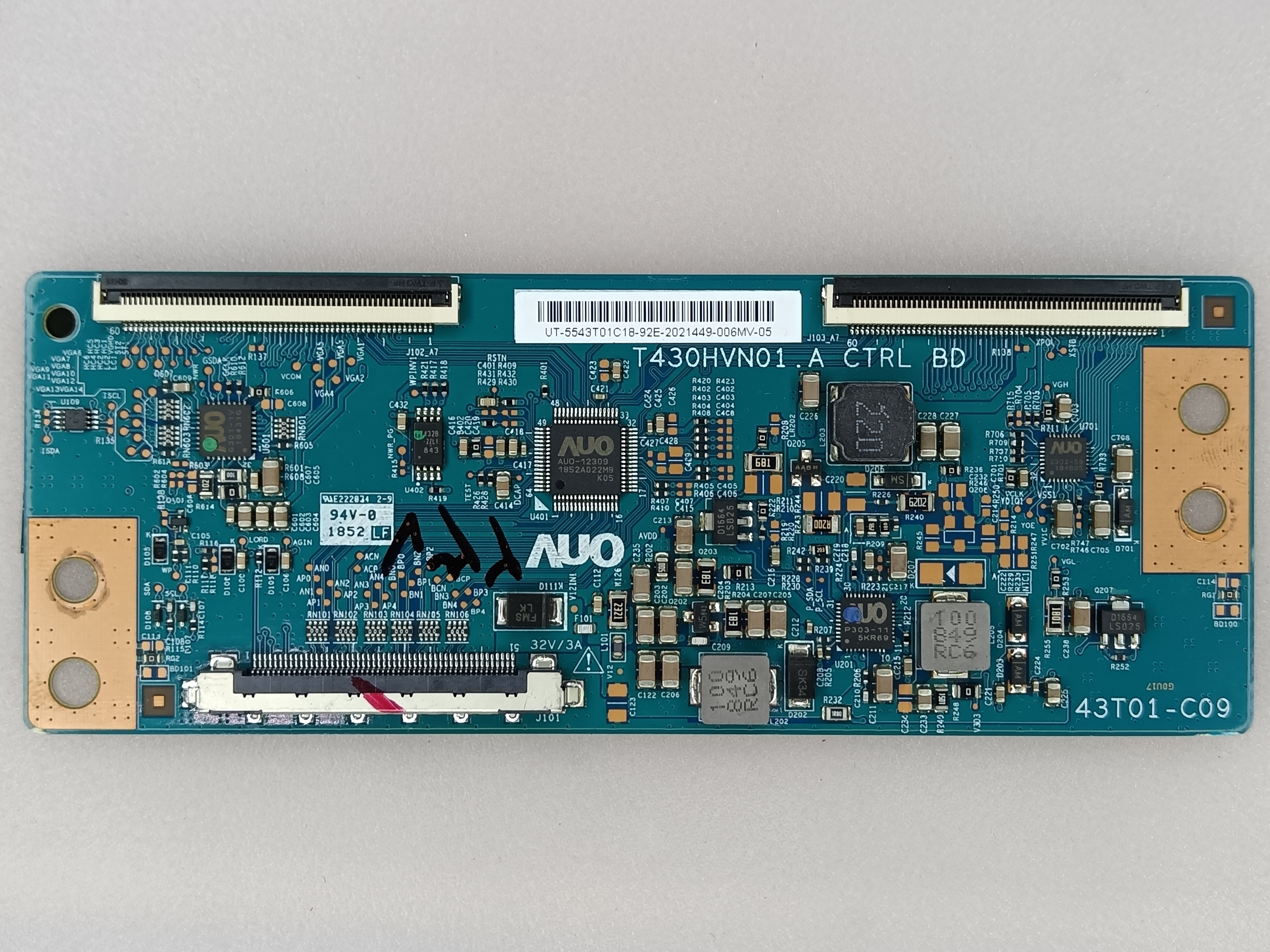 237 P/N:T430HVN01.A/43T01-C09