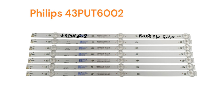 بکلایت تلویزیون فیلیپس مدل PHILIPS 43PUT6002
