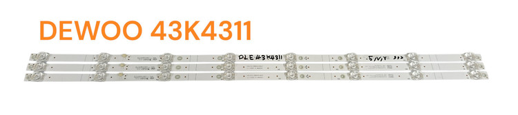 بکلایت تلویزیون دوو مدل DEWOO DLE-43K4311