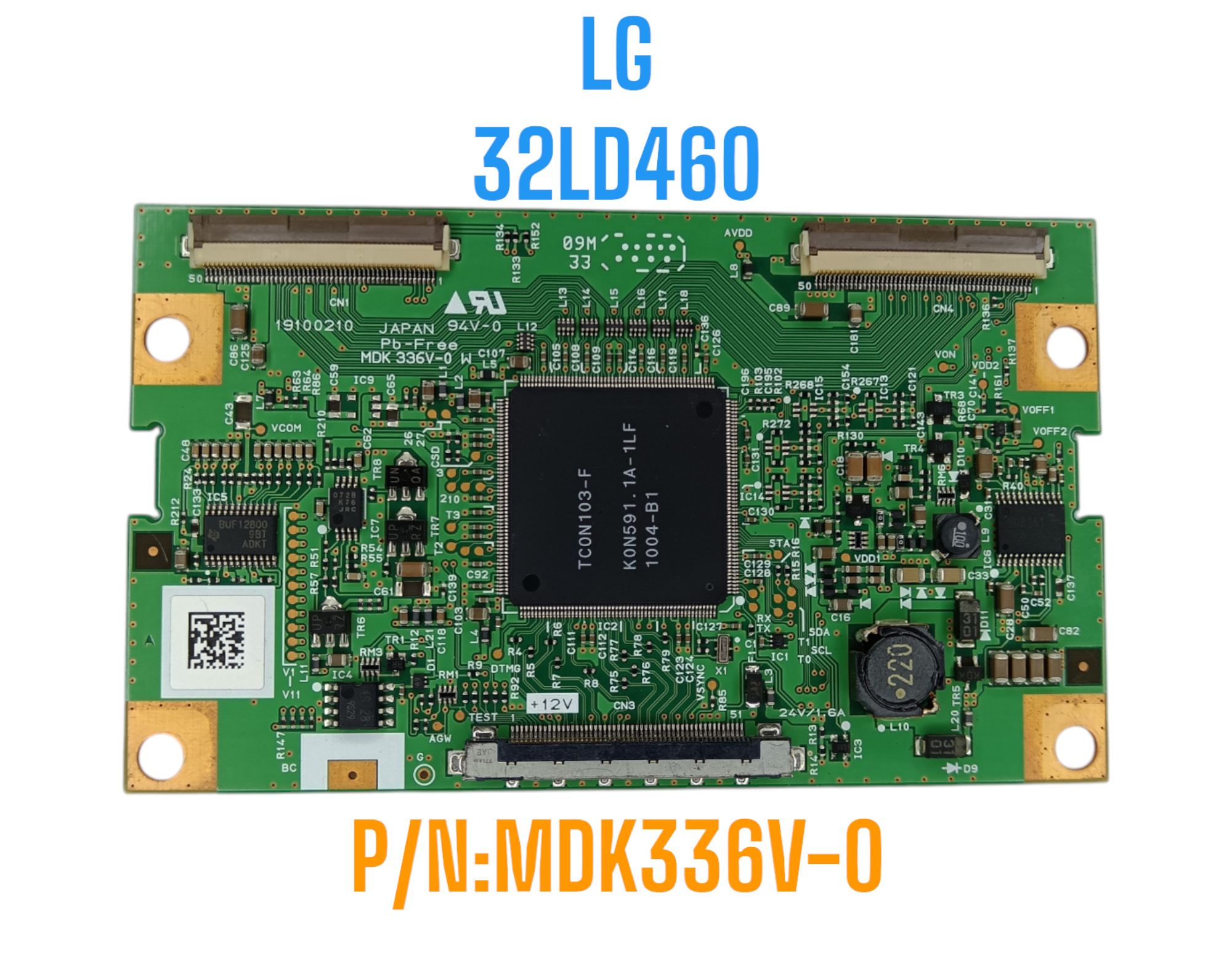 8 LG 32LD460 تیکان ال جی P/N:MDK336V-0