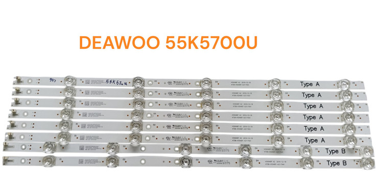 بکلایت تلویزیون دوو مدل DEAWOO 55K5700U
